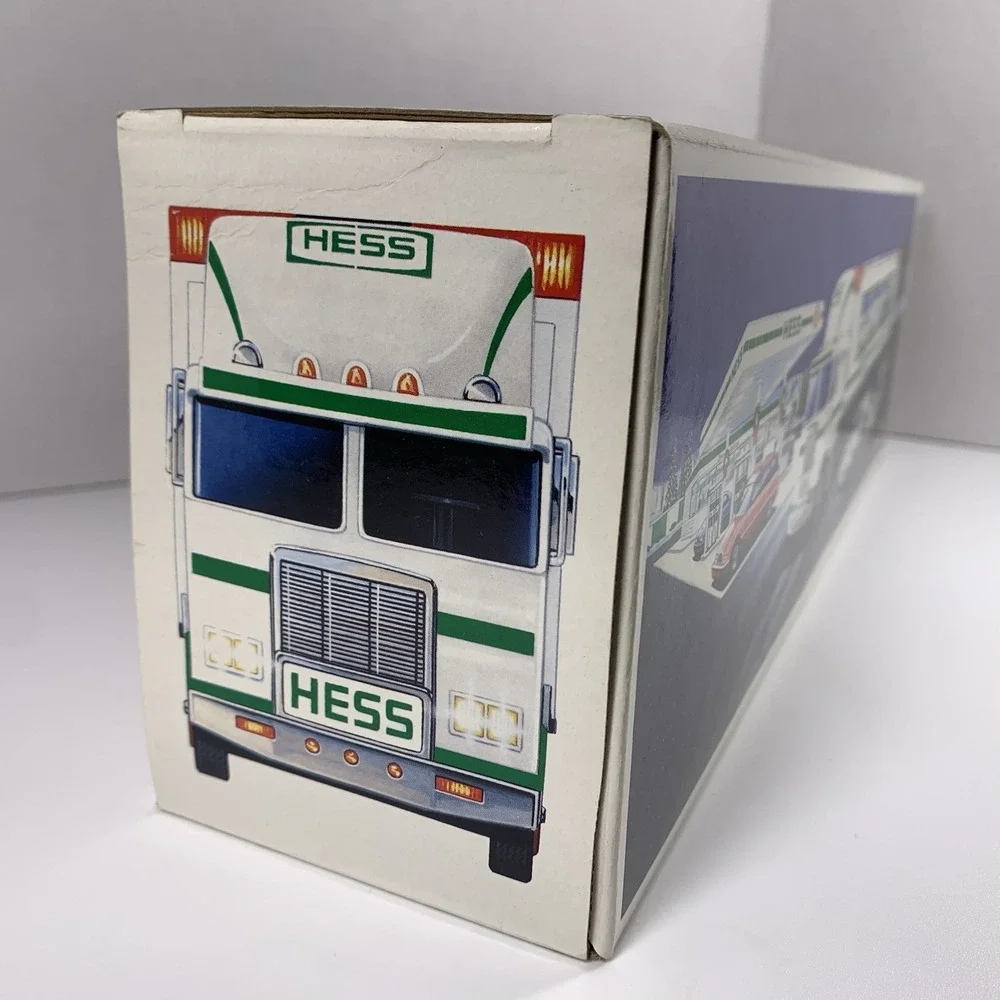 RARE Vintage 1997 HESS Toy Truck and Racers -‎ NEW In Original Box